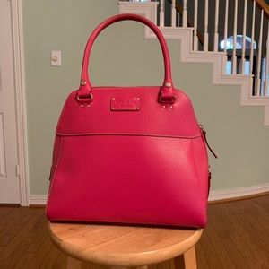Kate space pink medium dome satchel NEVER WORN